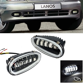 Протитумані фари LED  для авто Daewoo Lanos, Sens 50W
