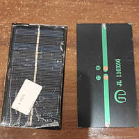 Солнечная панель батарея 6 В 1 Вт мини 110x60мм