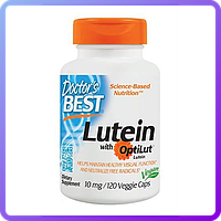 Препарат для улучшает работы глаз Doctor's Best Lutein with OptiLut (10 мг) (120 капс) (501649)