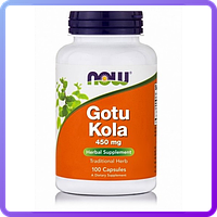 Препарат для улучшения работы мозга NOW Foods Gotu Kola (450 мг) (100 капс) (503001)