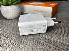 Блок живлення для Xiaomi Mi Power Adapter 67Вт USB-C для швидкого заряджання, фото 3