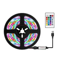 Світлодіодна LED стрічка RGB довжина 20м 240 LED 3000-6500К USB з пультом