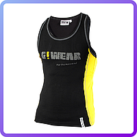 Мужская майка Gorilla wear G!WEAR rib tanktop (Black/Yellow) (502111)