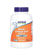 Now Foods, Omega-3, Омега-3, риб ячий жир, суперомега, ЕПК, 120 капсул