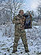 Теплий військовий костюм Omni-Heat до -25С, бойовий тактичний костюм з безліччю кишень, фото 3