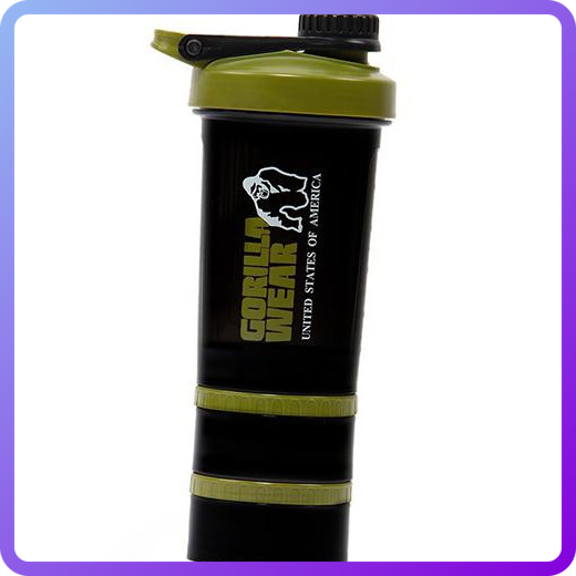 Шейкер Gorilla Wear Shaker 2 GO Black/Army Green (507982) - фото 1 - id-p2072726985