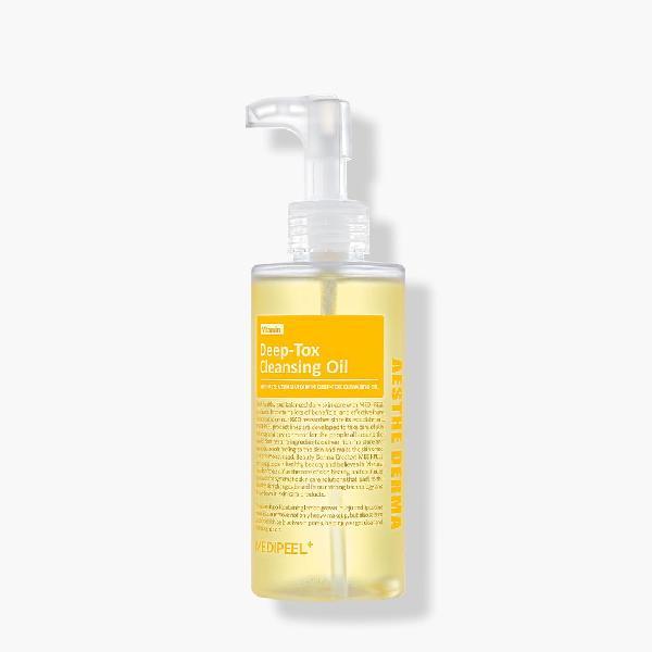 Вітамінна гідрофільна олія з ліпосомами Medi-Peel Vegan Vitamin Deep-Tox Cleansing Oil 200 мл