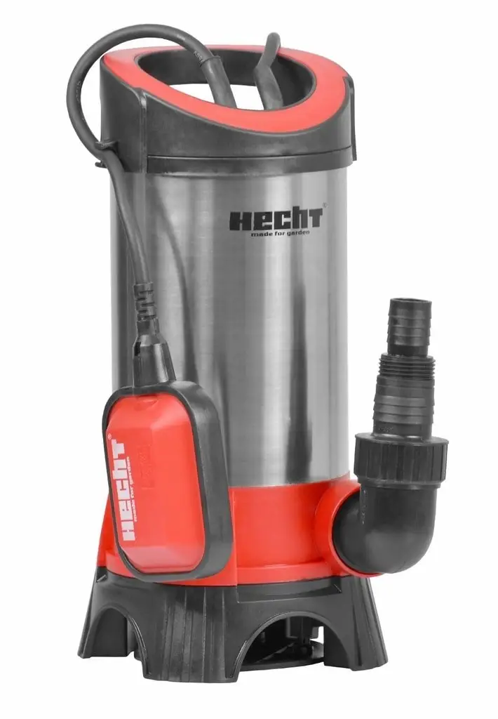 Заглибний насос Hecht 3122 INOX електричний 230 В / 50 Гц, 1200 Вт, 6500 л/год, 44 м.