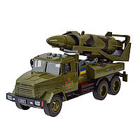 Военная техника "АВТОПРОМ" КРАЗ KR-2202-01, свет, звук, двери открываются