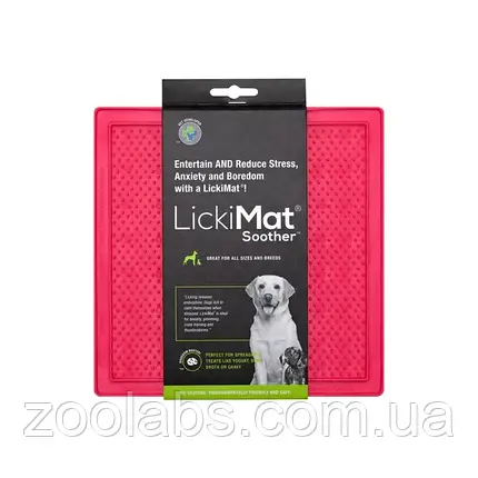 Килимок для повільного харчування для собак | Licki Mat Dog Soother, фото 1