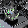 Модулятор для автомобіля Fm трансмітер bluetooth mp3 в машину зі швидкою зарядкою для usb-флешки BOROFONE, фото 5