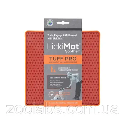 Килимок для повільного харчування для собак | Licki Mat Dog Soother Tuf Pro, фото 1