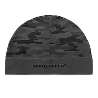 Шапка зимняя военная Sesto Senso - Dark Camo