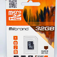 Карта пам'яті Micro SD Apacer 8GB class 10 + adapter