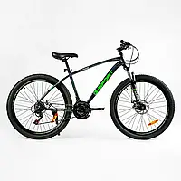 Спортивный алюминиевый велосипед Corso "G-Sport" 26 дюймов рама 17" Shimano 21 скорость