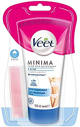 Крем для депіляції в душі для чутливої шкіри Veet MINIMA 150 мл