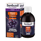 Sambucol, Immuno Forte Liquid, сироп чорна бузина, вітамін C і цинк для дорослих і дітей, 230 мл