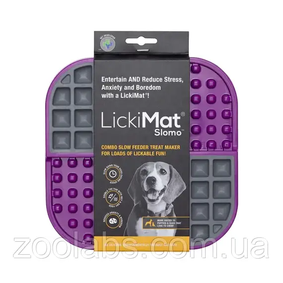 Килимок для повільного харчування для собак | Licki Mat Dog Slomo
