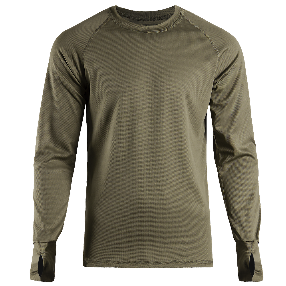 LONG SLEEVE COOLPASS OLIVE