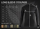 LONG SLEEVE COOLPASS OLIVE, фото 7