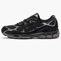 Кроссовки Asics Gel NYC Graphite Grey Black, кроссовки мужские, женские кроссовки, Асикс