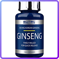 Тонизирующий и стимулирующий препарат Scitec Essentials Ginseng (100 таб) (504016)