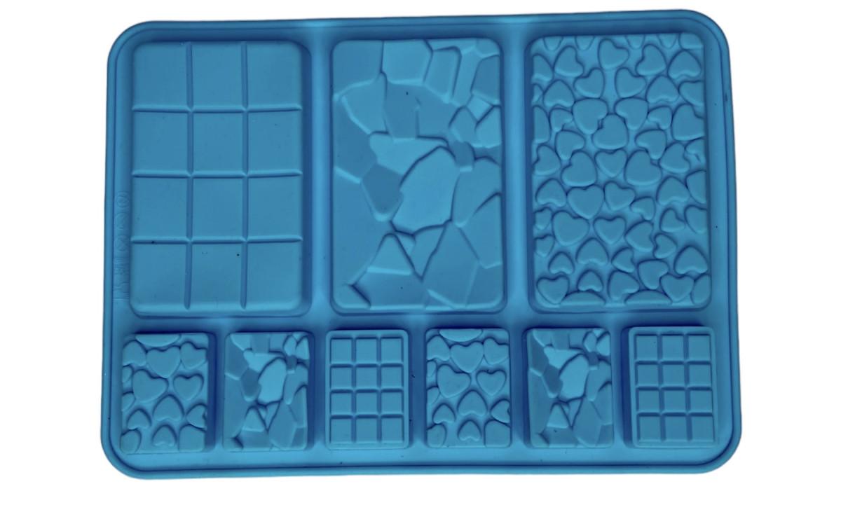 Форма силіконова Осколки кохання (Квіт в асортименті), фото 1