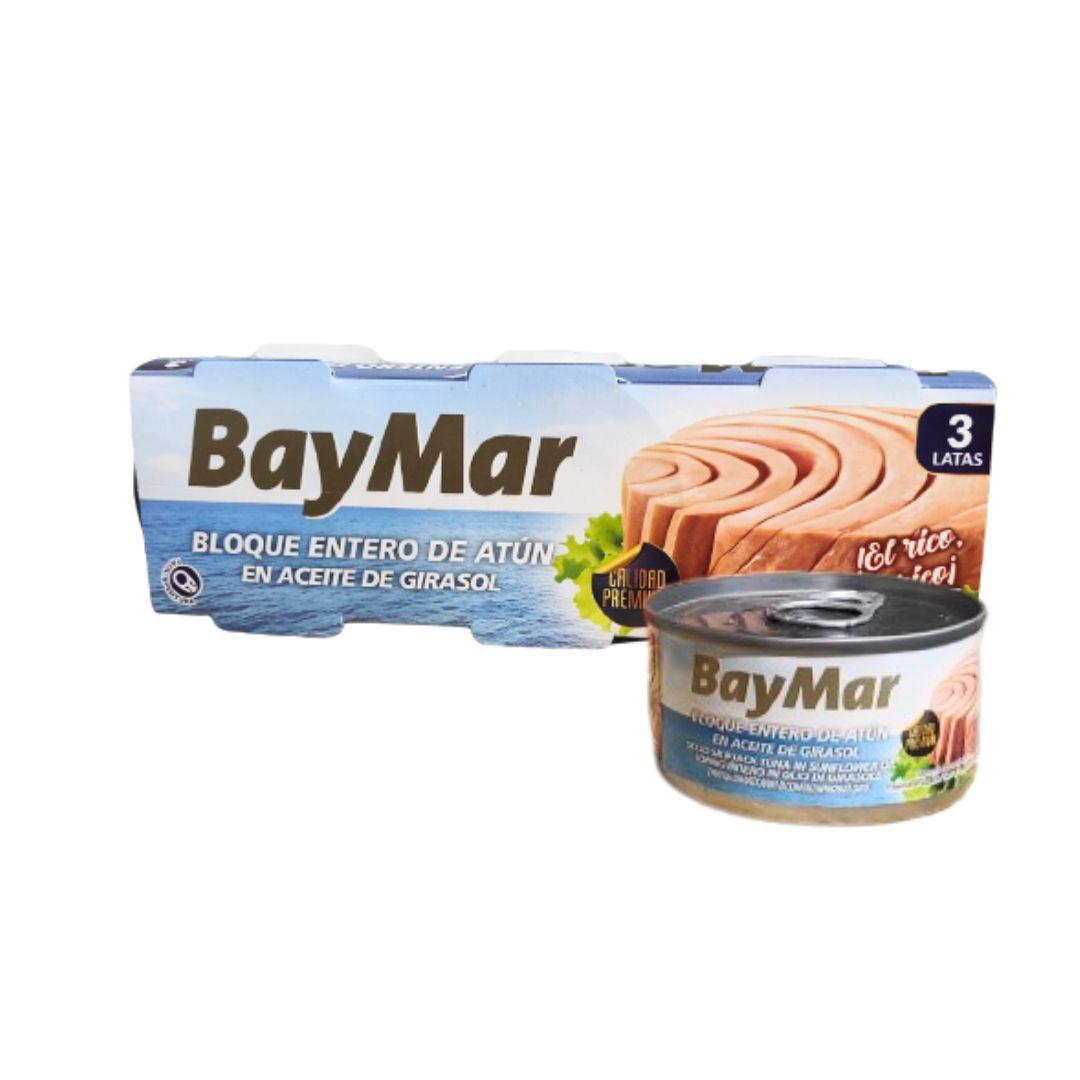 Тунець у соняшниковій олії BayMar Atun en oli de girasol, 3 x 80 г, 20 уп/ящи