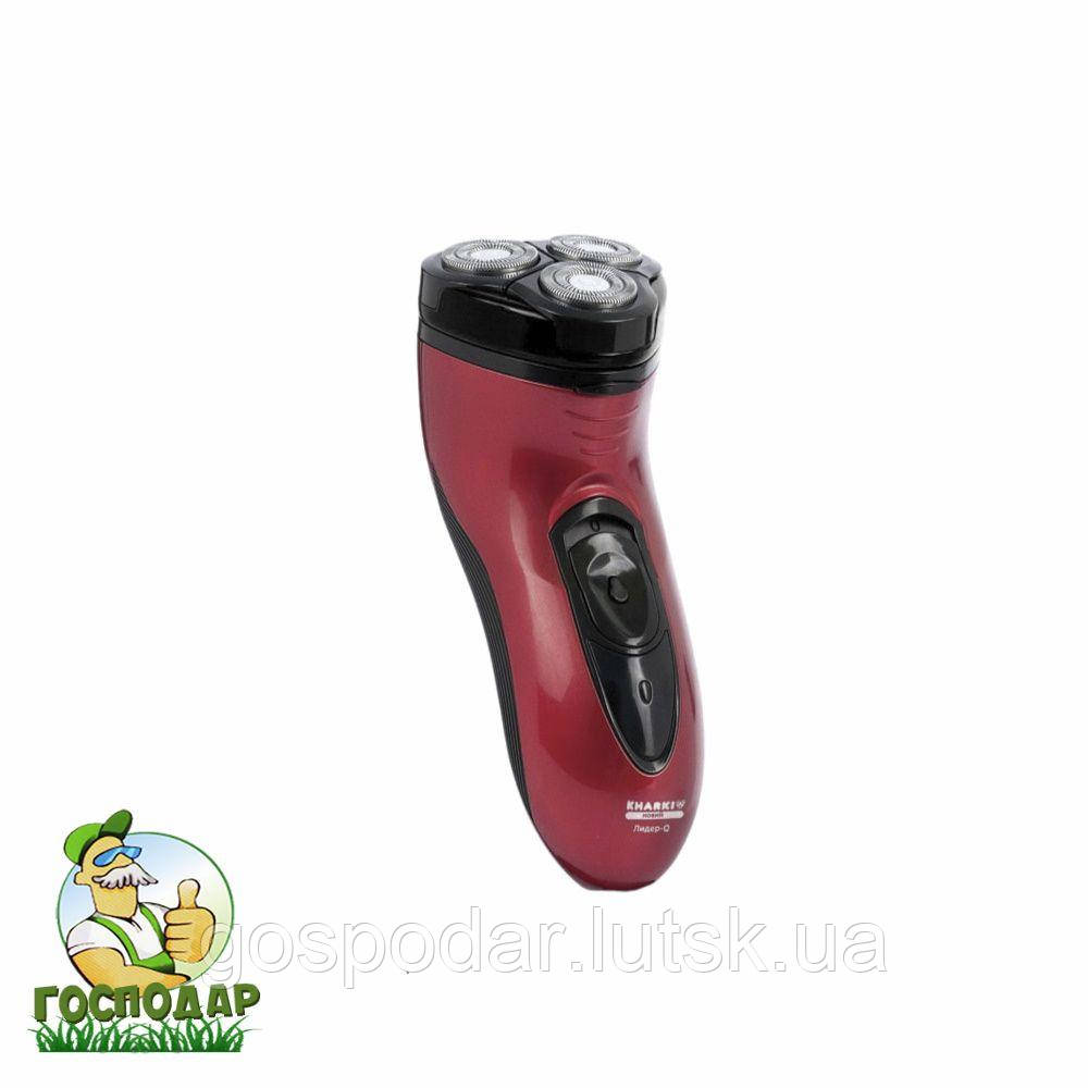 Електробритва НХ-8507 ЛідерQ червона (3 ножі, акум, швидка зарядка Li-ion акум ), фото 1
