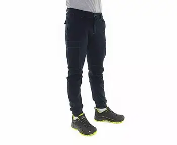 Сині брюки чоловічі джоггери City Pants Slim Navy 48-50/182, Black