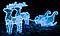 Різдвяний світлодіодний олень з санками, фото 2