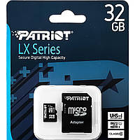 Micro SD Patriot 32GB class 10 + adapter