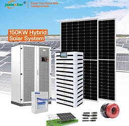Гіридна енергетична сонячна станція потужністю від 150 до 300 кВт/год