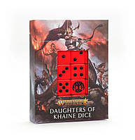 Игральные кубы GW - AGE OF SIGMAR: DAUGHTERS OF KHAINE DICE SET