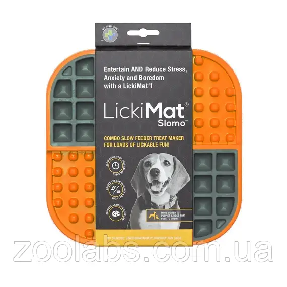 Килимок для повільного харчування для собак | Licki Mat Dog Slomo