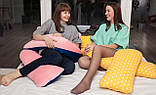 Подушка для вагітних і годування U-подібна арт.4820223420074 Лежень,Україна, фото 2