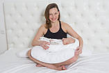 Подушка для вагітних і годування U-подібна арт.4820223420074 Лежень,Україна, фото 3