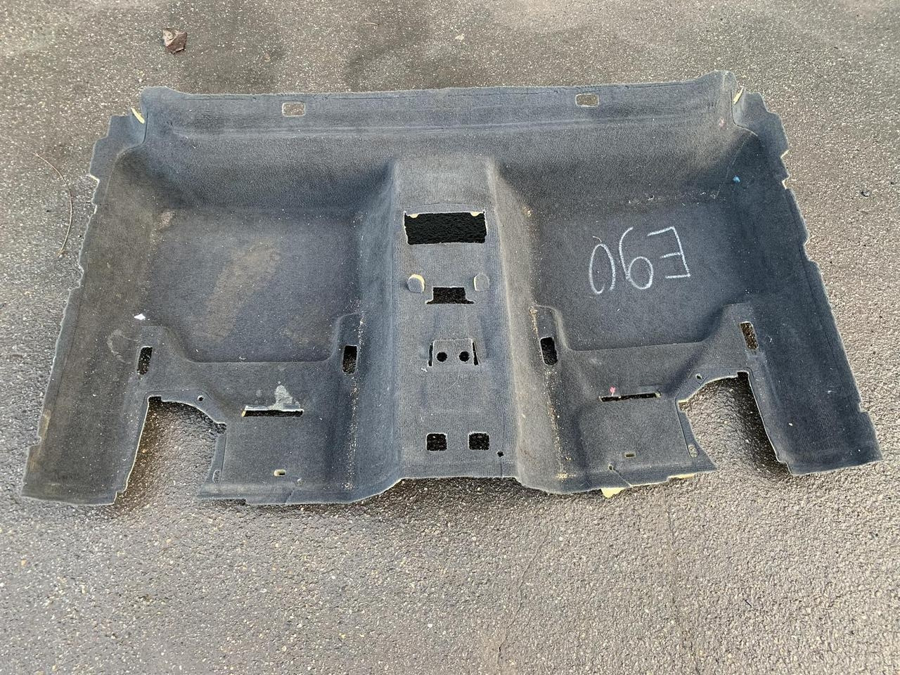 Б/В ковролін задній BMW 3 E90 51473419057, фото 1