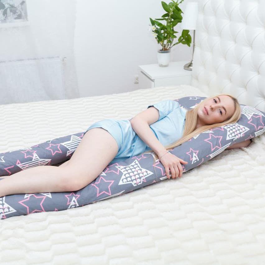 Подушка для вагітних і годування U-подібна арт.4820223420074 Лежень,Україна, фото 1