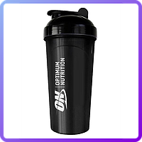 Шейкер Optimum Nutrition Shaker 700 мл Black (з пружиною) (509803)