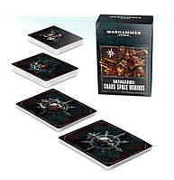 Ігровий набір GW - WARHAMMER 40000: DATACARDS - CHAOS SPACE MARINE (ENG)