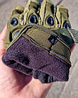 Тактичні утепленні рукавички, фото 2