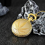 Годинник кишеньковий вінтаж "Vintage Skeleton" "Гранок" у стилі Аліса і стимпанк із ланцюжком, антична бронза, фото 5