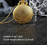 Годинник кишеньковий вінтаж "Vintage Skeleton" "Гранок" у стилі Аліса і стимпанк із ланцюжком, антична бронза, фото 9