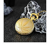 Годинник кишеньковий вінтаж "Vintage Skeleton" "Гранок" у стилі Аліса і стимпанк із ланцюжком, антична бронза, фото 7