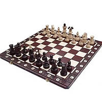 Шахматы Амбассадор MADON 00000021786 коричневый, бежевый 54 х 54 см, Land of Toys
