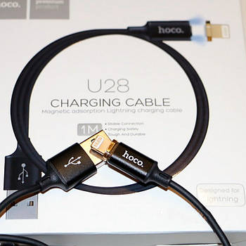 USB Кабель Lightning magnetic Hoco U28 1м