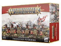 Игровой набор GW - AGE OF SIGMAR: CITIES OF SIGMAR - FREEGUILD FUSILLIERS