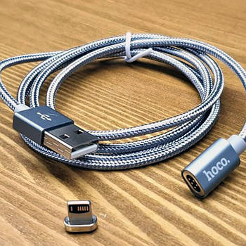 USB Кабель Lightning magnetic Hoco U40a 1м
