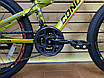 Велосипед підлітковий спортивний гірський 24" Corso Concept CP-24166 жовтий на зріст 120-135 см, фото 7